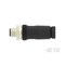 Te Connectivity M12 MALE STRAIGHT A CODE 2P PG9 GOLD T4111002021-000 - alternate 5